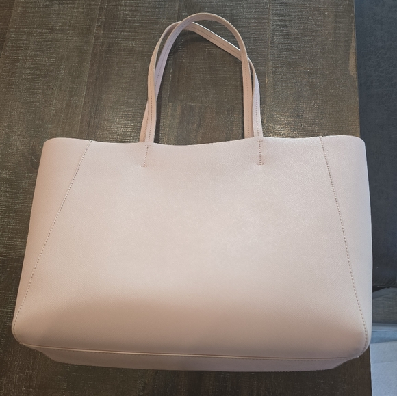 NWOT Kate Spade Flights of Fancy Skirt the Rules hallie tote purse urchin pink - Picture 2 of 11